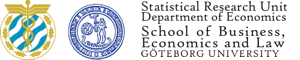 Statistical Research Unit, Department of Economics, School of Business, Economics and Law, Gteborg University